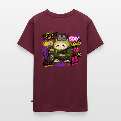 Teenager Premium T-Shirt - Burgunderrot