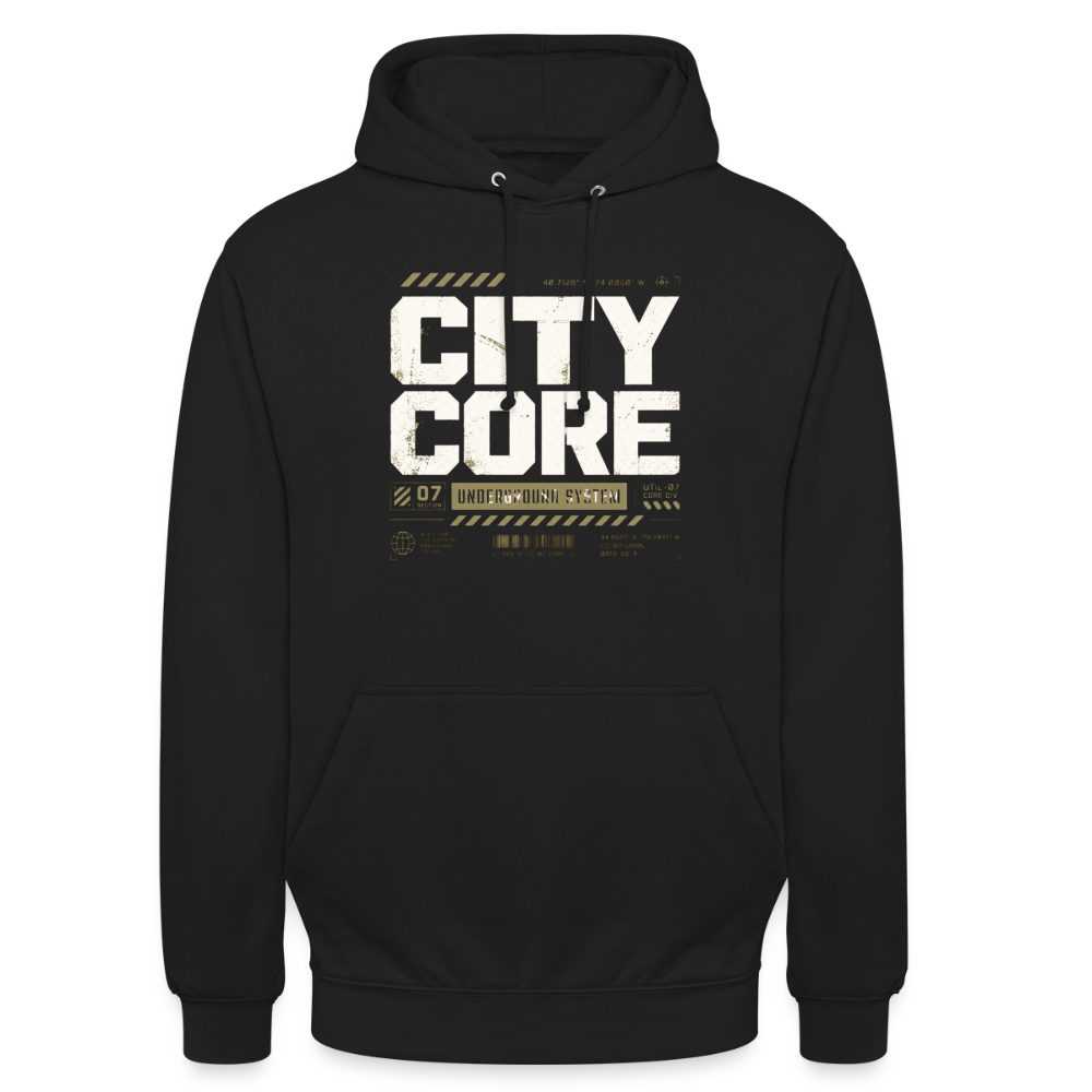 Unisex Hoodie - Schwarz