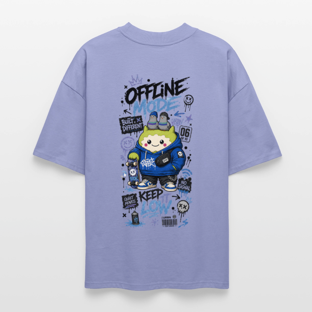 Stanley/Stella Oversized Unisex Bio T-Shirt Blaster 2.0 - Violett
