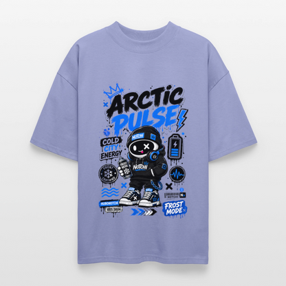 Notchi-Oversized Unisex Bio T-Shirt Blaster 2.0 - Violett