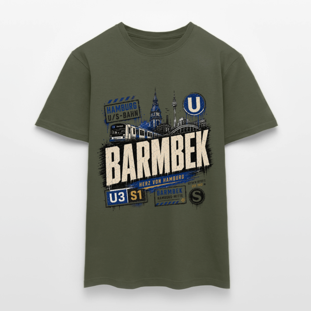Barmbek Shirt - Militärgrün