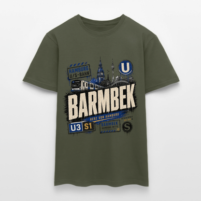 Barmbek Shirt - Militärgrün