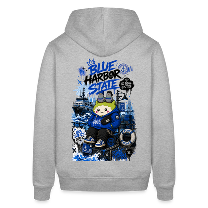 Unisex Bio-Hoodie von Stanley & Stella - Grau meliert