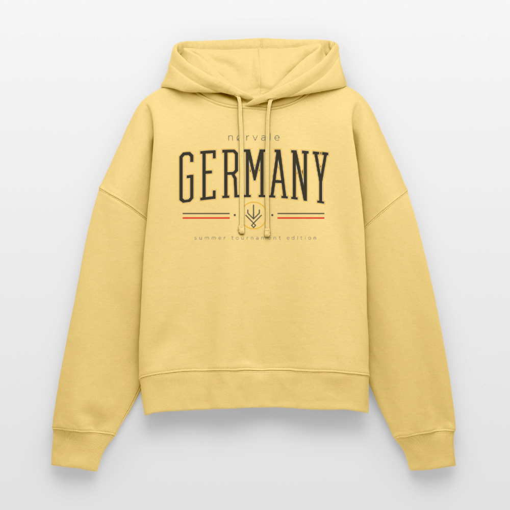 Stanley/Stella Boxy Frauen Bio Hoodie Nora - Hellgelb