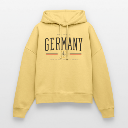 Stanley/Stella Boxy Frauen Bio Hoodie Nora - Hellgelb