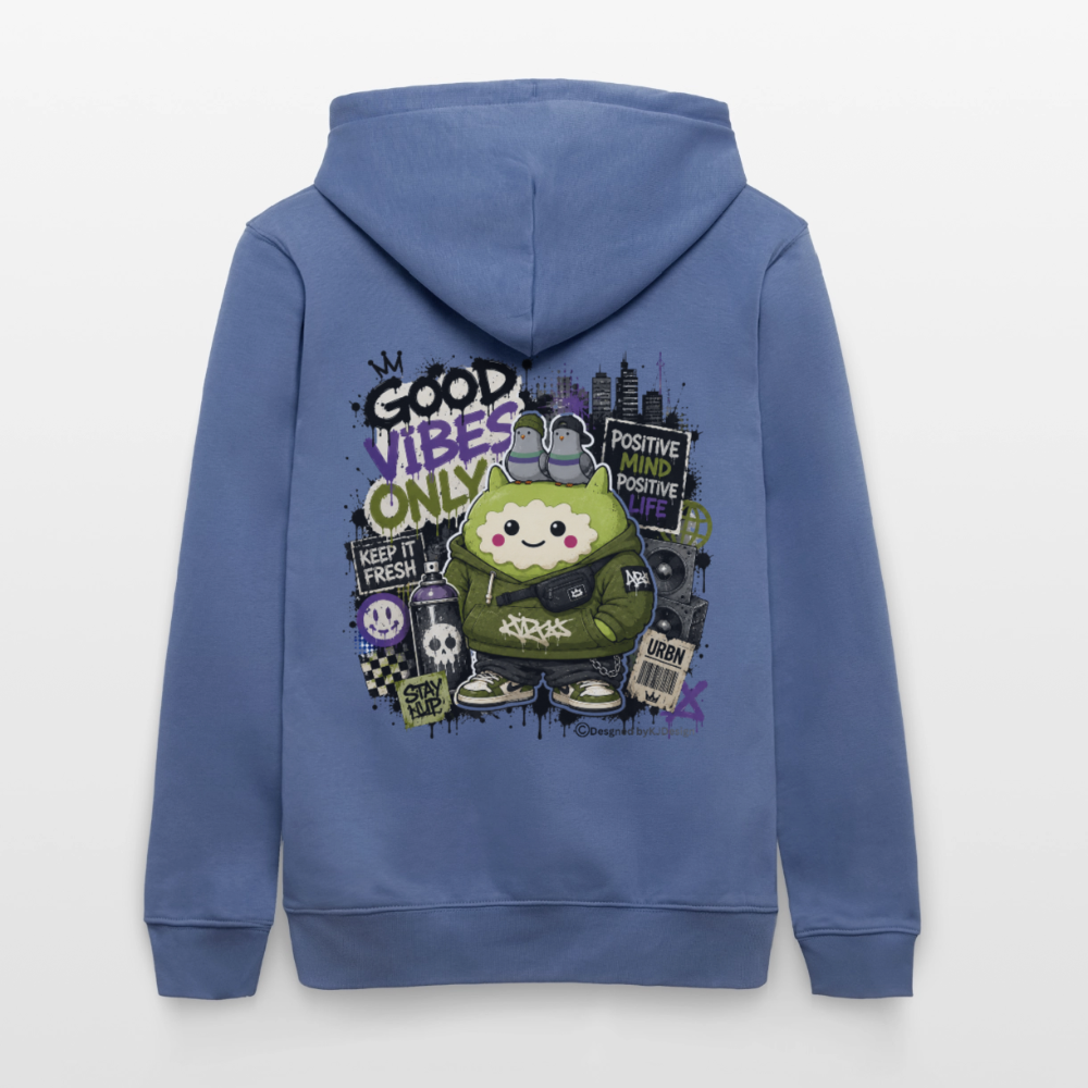Stanley/Stella Unisex Bio-Hoodie CRUISER Exclusiv - Blau