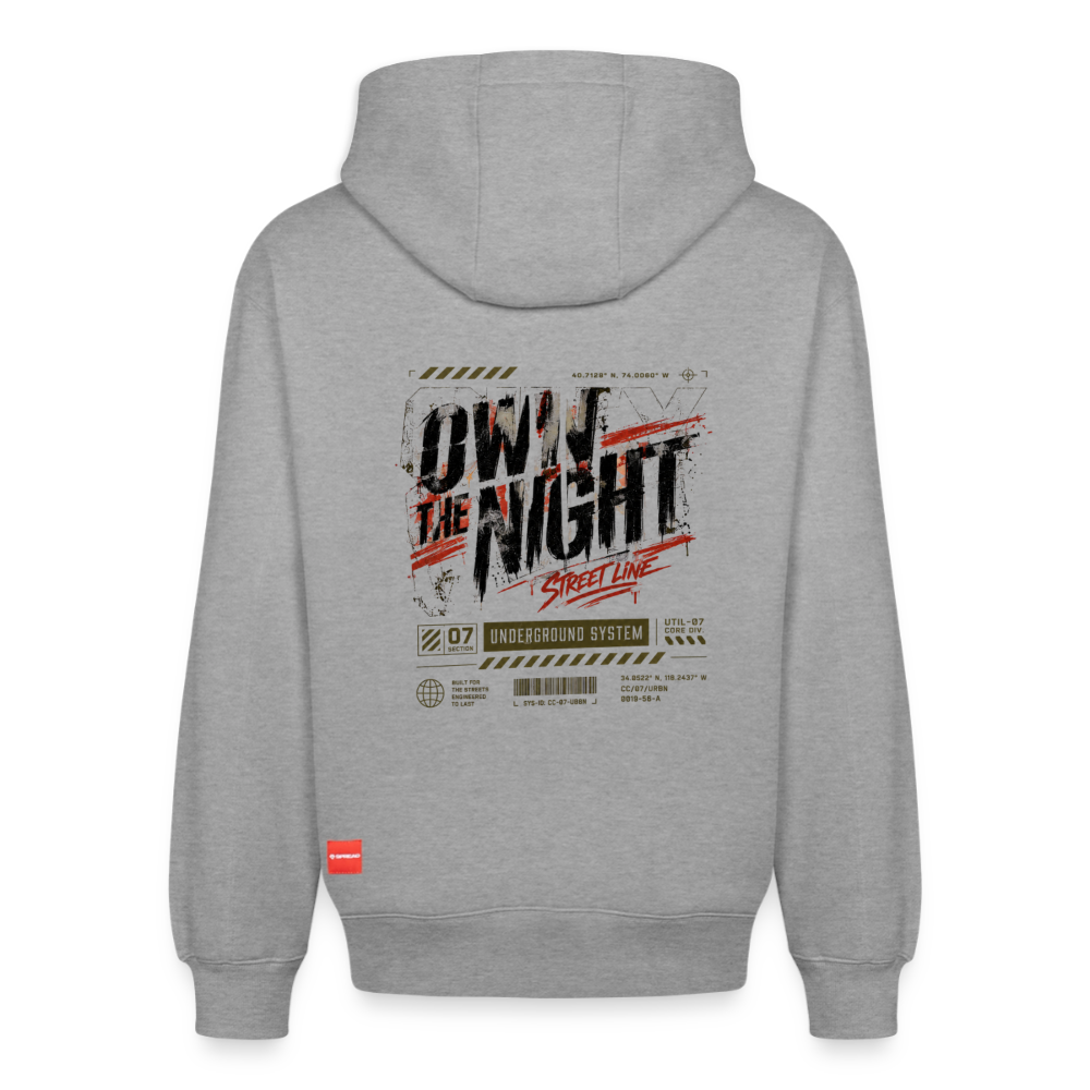 Relaxed Unisex Organic Hoodie – von SPREAD - Grau meliert