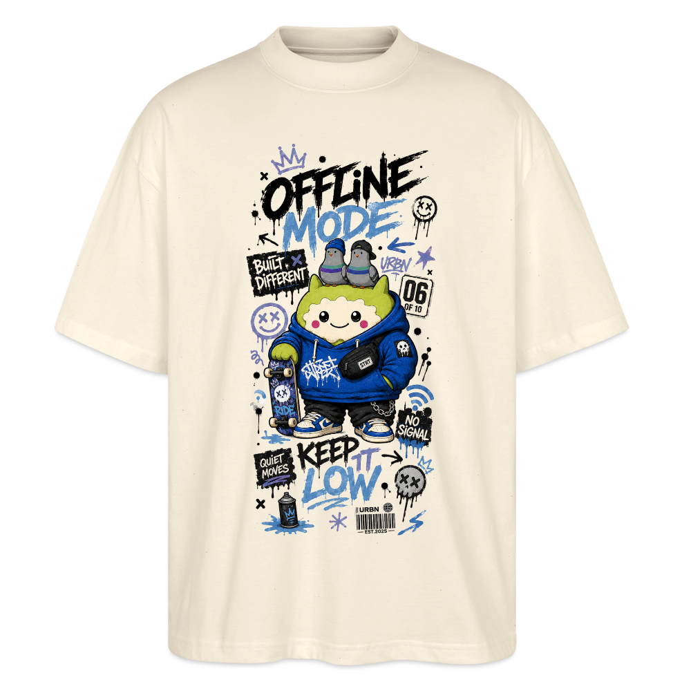 Stanley/Stella Oversized Unisex Bio T-Shirt Blaster 2.0 - Natur
