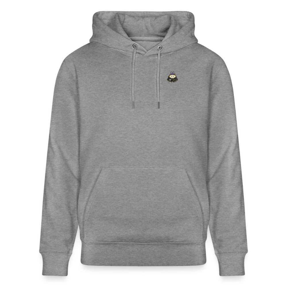 Stanley/Stella Unisex Bio-Hoodie CRUISER Exclusiv - Hellgrau marmoriert