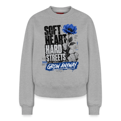 Relaxed Frauen Organic Sweatshirt – von SPREAD - Grau meliert