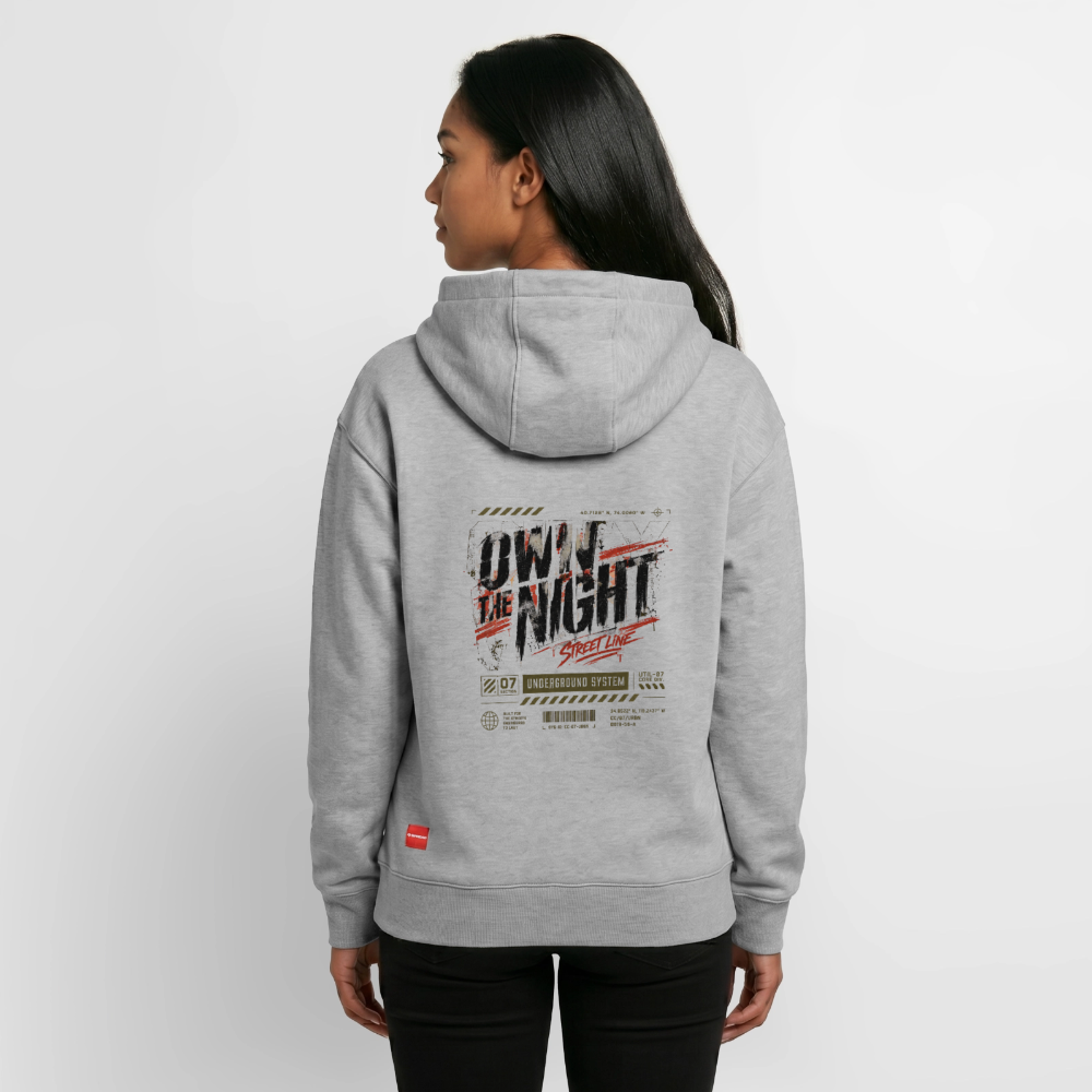 Relaxed Unisex Organic Hoodie – von SPREAD - Grau meliert