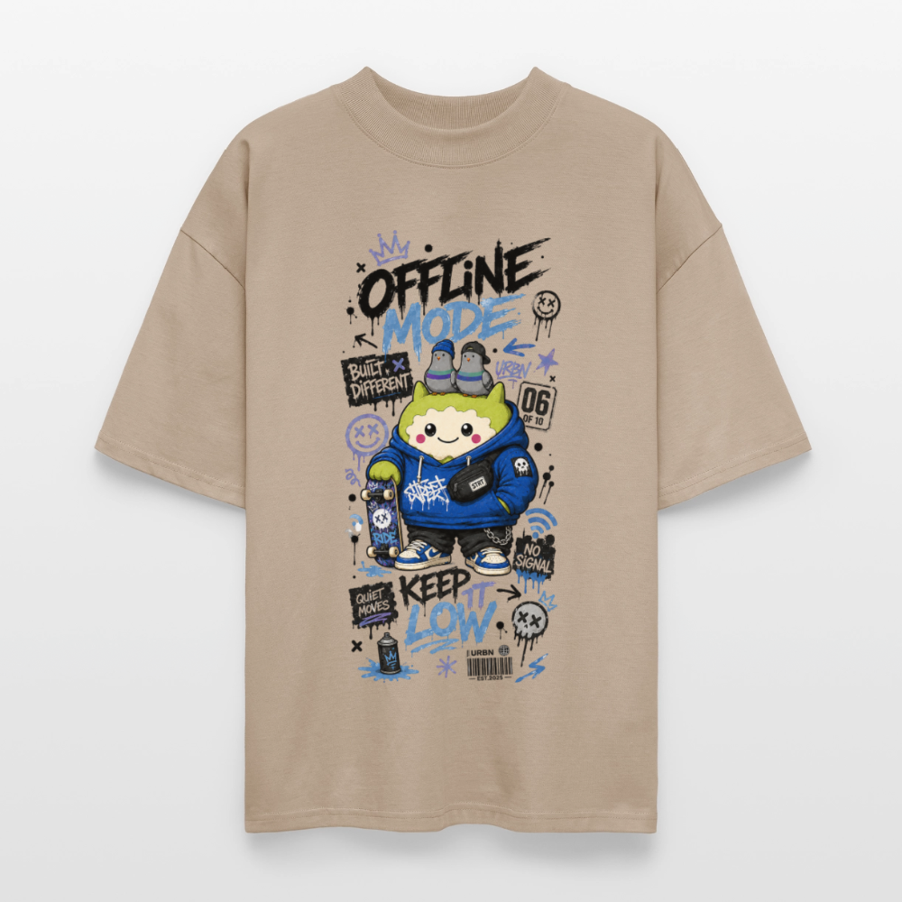Stanley/Stella Oversized Unisex Bio T-Shirt Blaster 2.0 - Steingrau