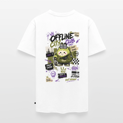 Männer Premium T-Shirt by KJDesign - Weiß