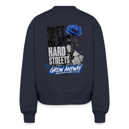 Relaxed Frauen Organic Sweatshirt – von SPREAD - Navy