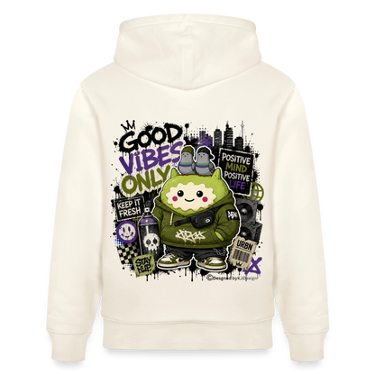Stanley/Stella Unisex Bio-Hoodie CRUISER Exclusiv - Naturweiß 