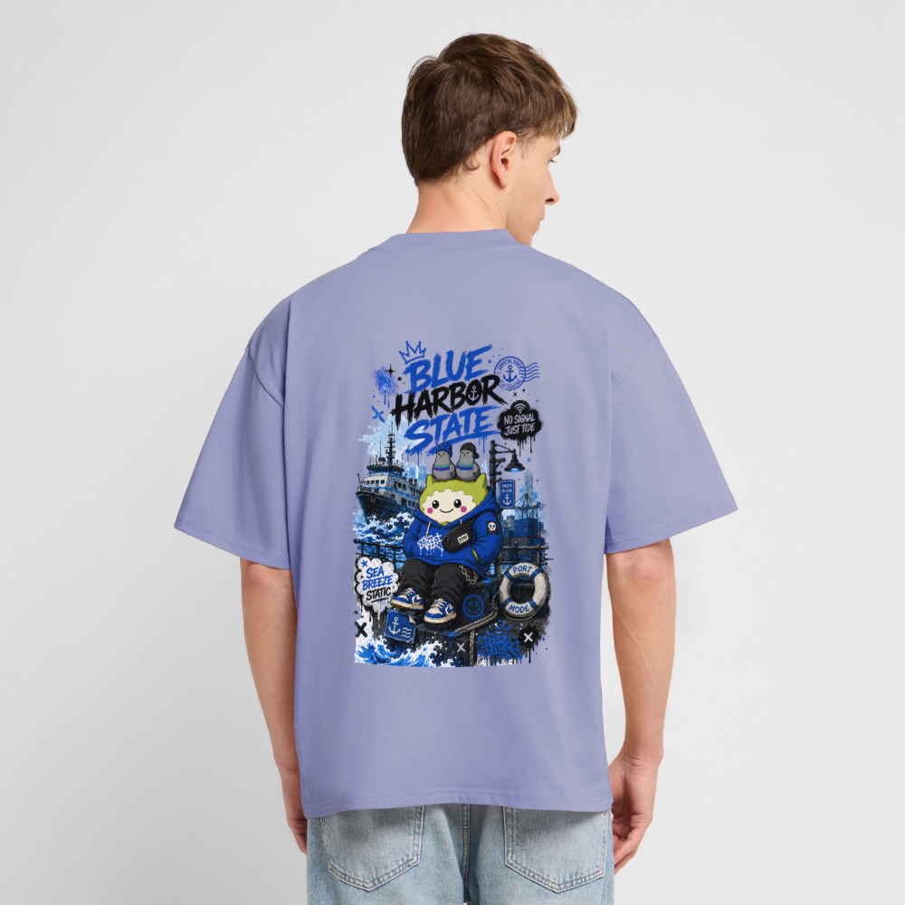 Stanley/Stella Oversized Unisex Bio T-Shirt Blaster 2.0 - Violett