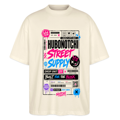 Ticket Line Oversized Shirt  2.0 - Natur