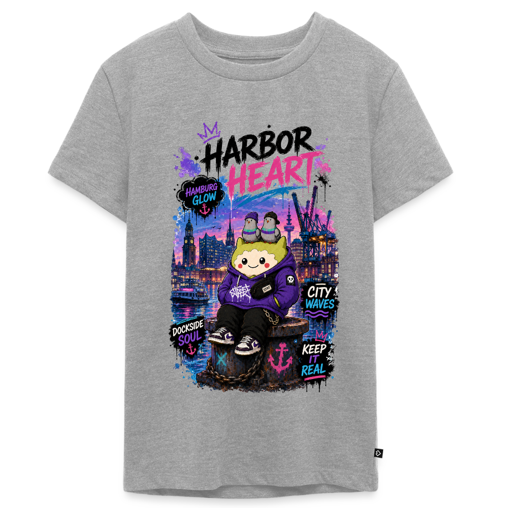 Teenager Premium T-Shirt - Grau meliert