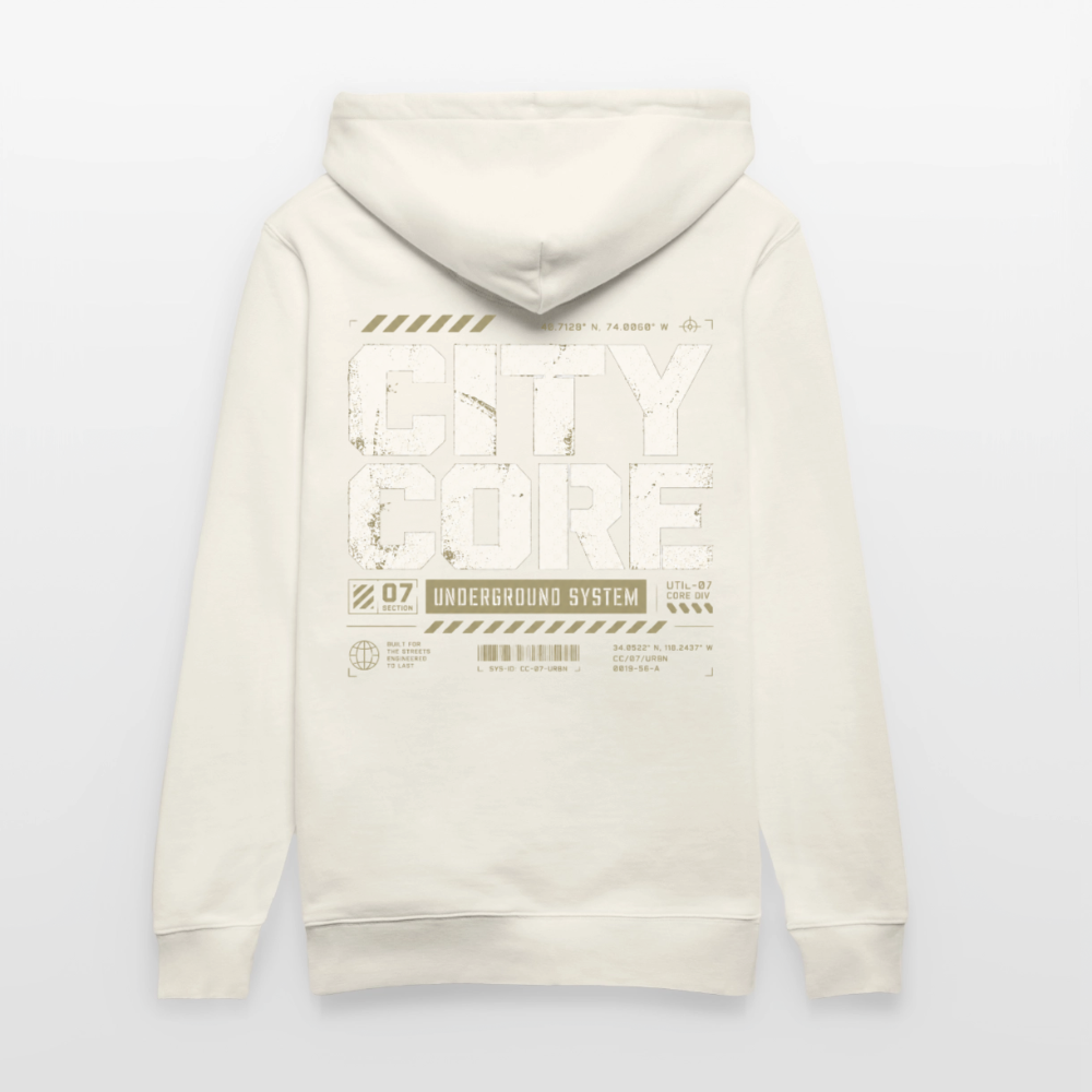 Stanley/Stella Unisex Bio-Hoodie CRUISER - Naturweiß 