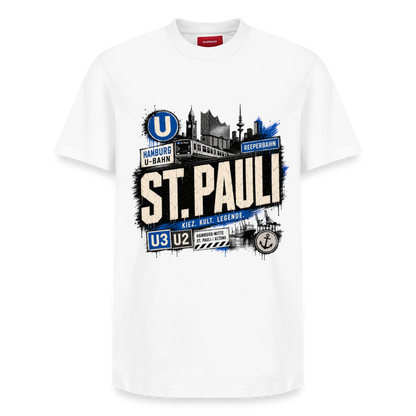 Relaxed Unisex Supima Cotton T-Shirt – von SPREAD - Weiß