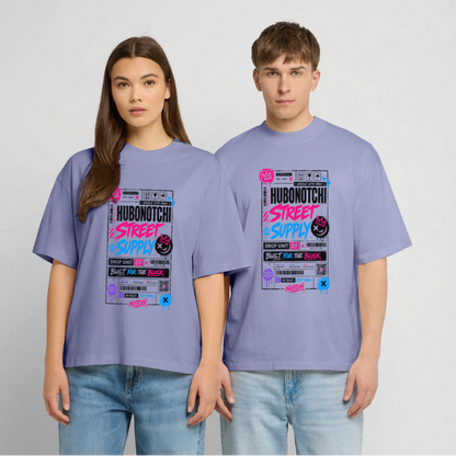 Ticket Line Oversized Shirt  2.0 - Violett