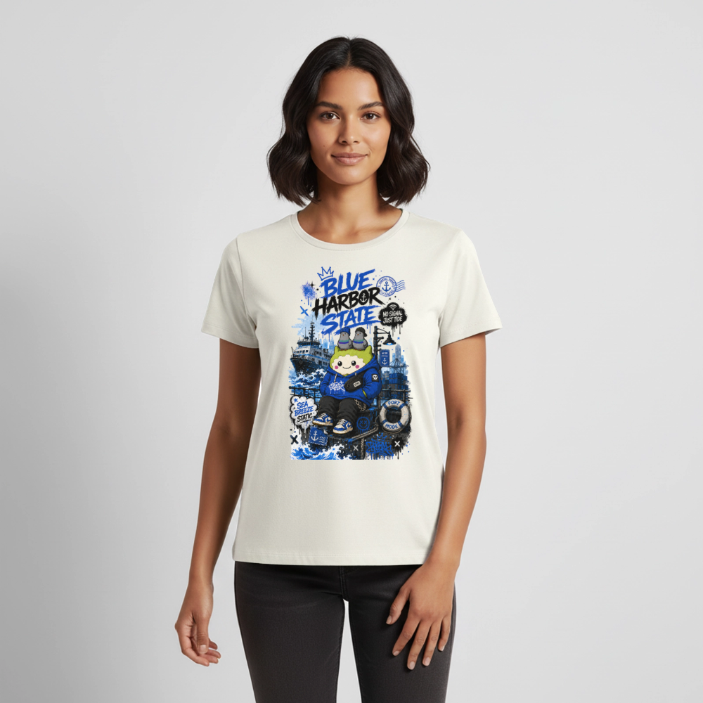 Frauen Premium T-Shirt - Naturweiß