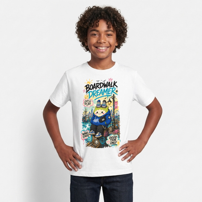 Dreamer Teenager T-Shirt - Weiß