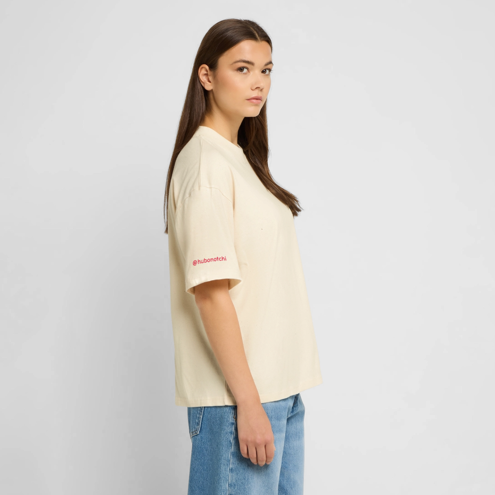 Stanley/Stella Oversized Unisex Bio T-Shirt Blaster 2.0 - Natur