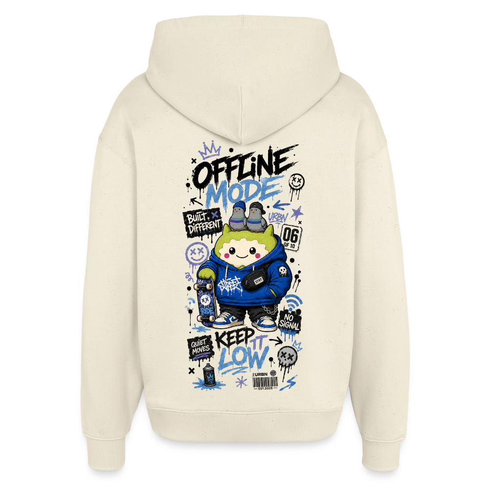 Oversized Unisex Hoodie von Stanley/Stella - Natur