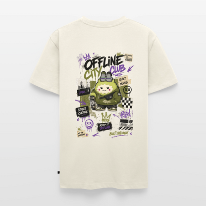 Männer Premium T-Shirt by KJDesign - Naturweiß