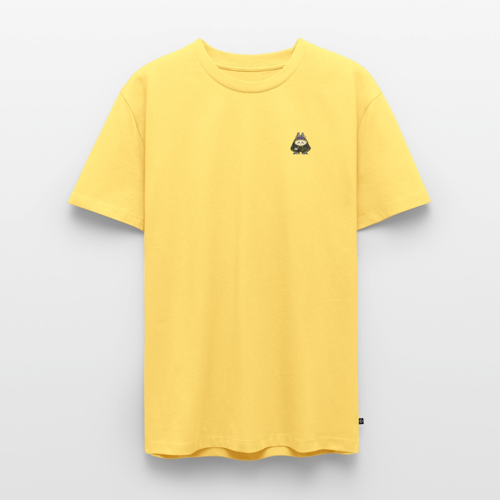 Männer Premium T-Shirt Hubonotchi - Pastellgelb