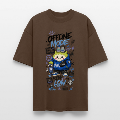 Stanley/Stella Oversized Unisex Bio T-Shirt Blaster 2.0 - Dunkelbraun