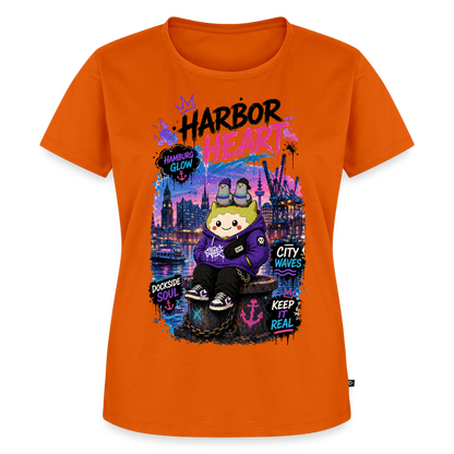 Frauen Premium T-Shirt - Orange 