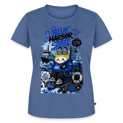 Frauen Premium T-Shirt - Taubenblau