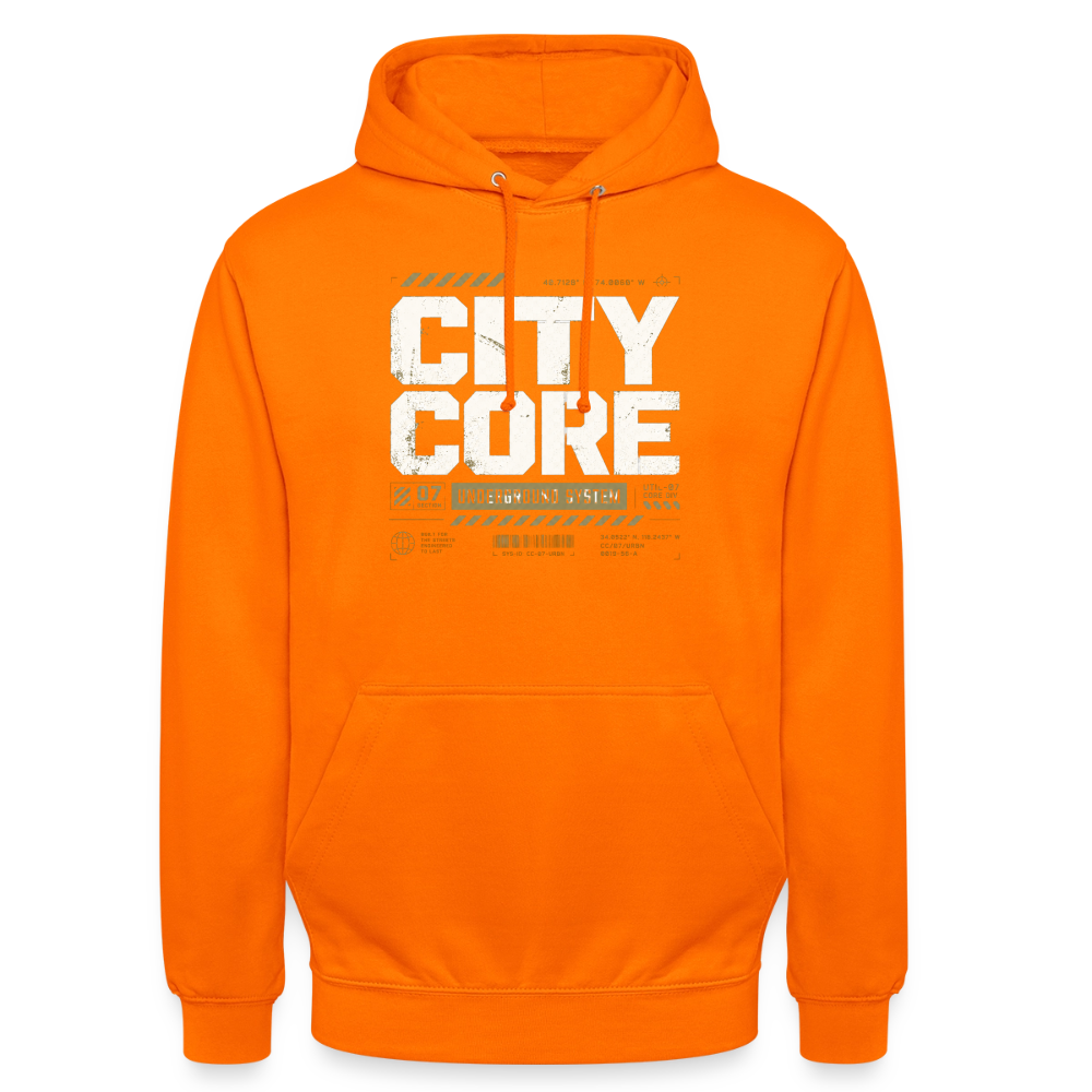Unisex Hoodie - Orange