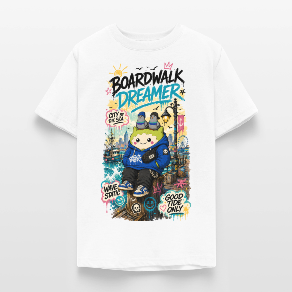 Dreamer Teenager T-Shirt - Weiß