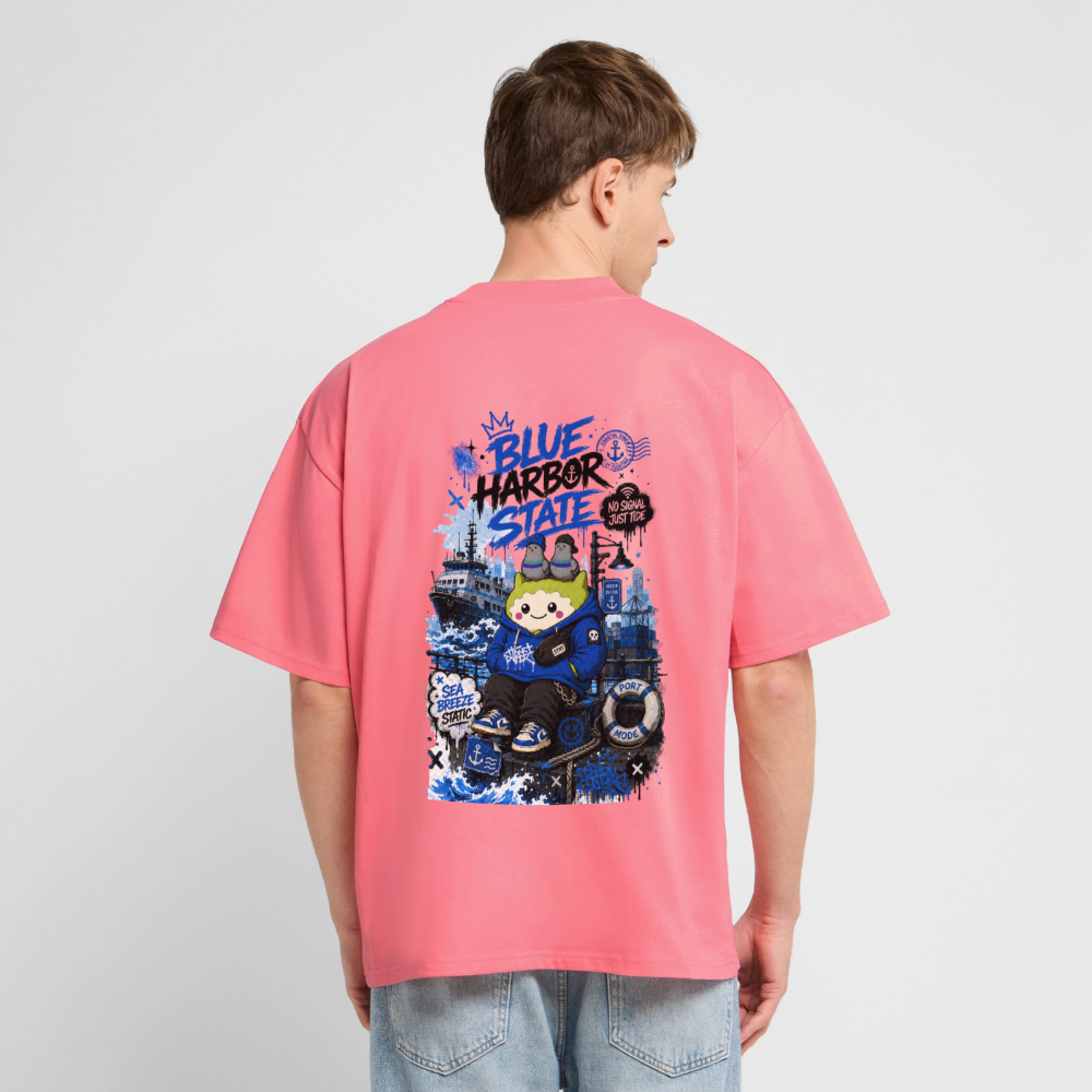 Stanley/Stella Oversized Unisex Bio T-Shirt Blaster 2.0 - Pink 