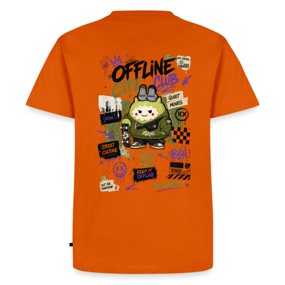 Männer Premium T-Shirt by KJDesign - Orange 