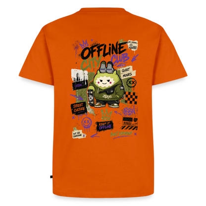 Männer Premium T-Shirt by KJDesign - Orange 
