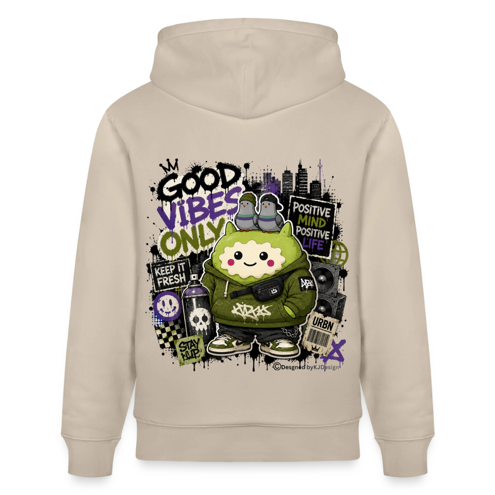 Stanley/Stella Unisex Bio-Hoodie CRUISER Exclusiv - Beige
