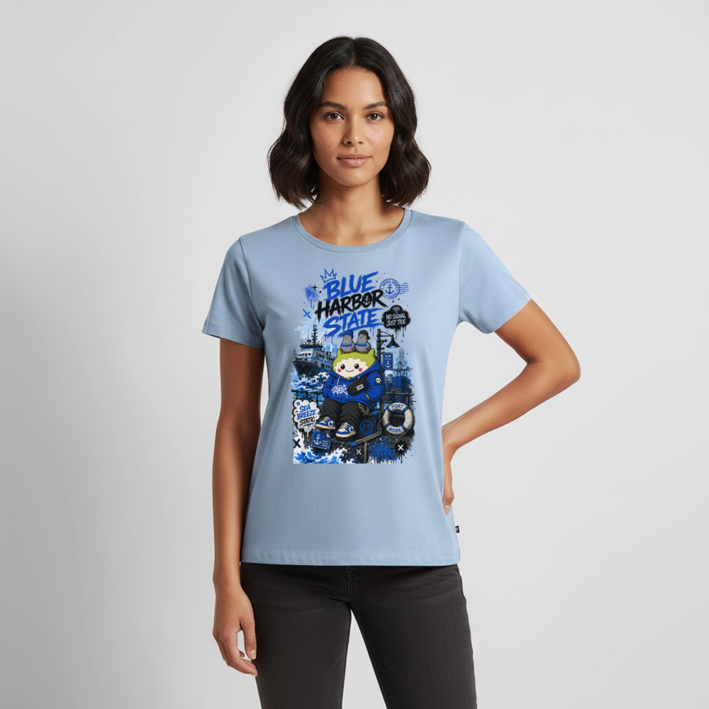 Frauen Premium T-Shirt - Hellblau