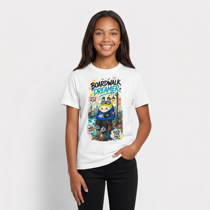 Dreamer Teenager T-Shirt - Weiß