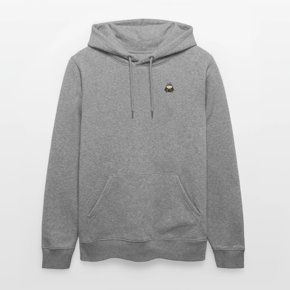 Stanley/Stella Unisex Bio-Hoodie CRUISER Exclusiv - Hellgrau marmoriert