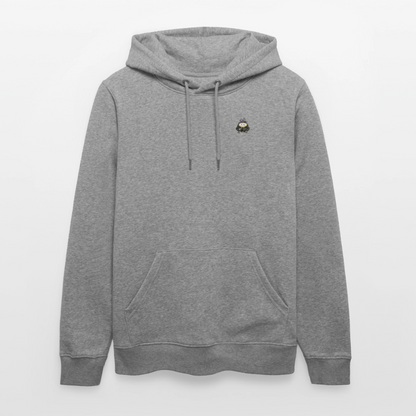Stanley/Stella Unisex Bio-Hoodie CRUISER Exclusiv - Hellgrau marmoriert