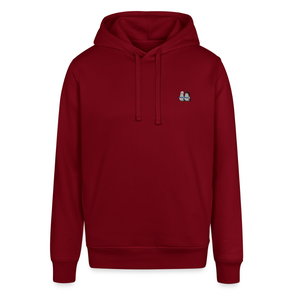 Unisex Bio-Hoodie von Stanley & Stella - Burgunderrot