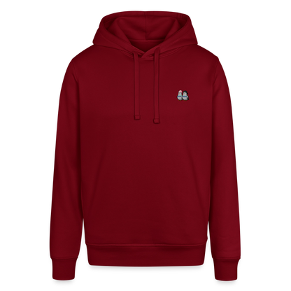 Unisex Bio-Hoodie von Stanley & Stella - Burgunderrot