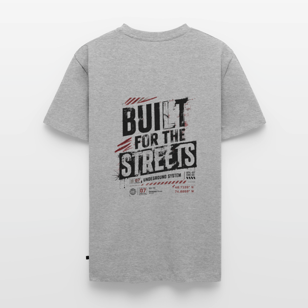 Männer Premium T-Shirt - Grau meliert