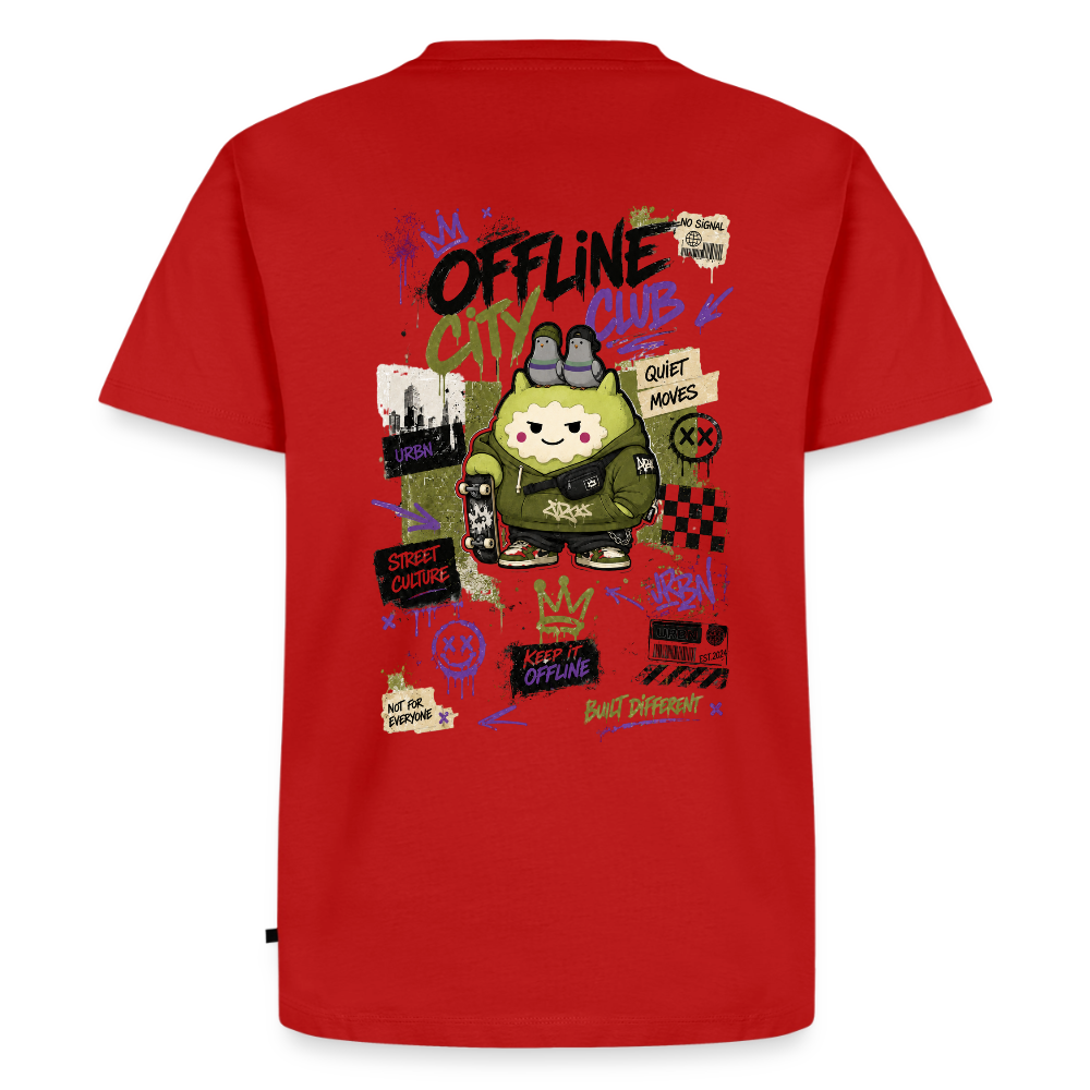 Männer Premium T-Shirt by KJDesign - Rot