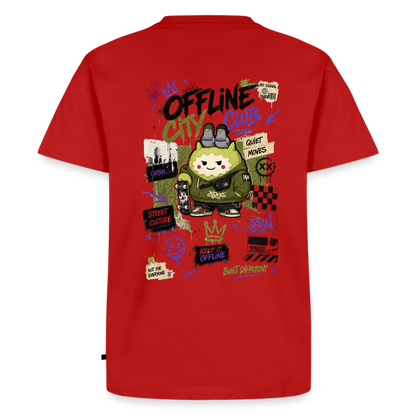 Männer Premium T-Shirt by KJDesign - Rot