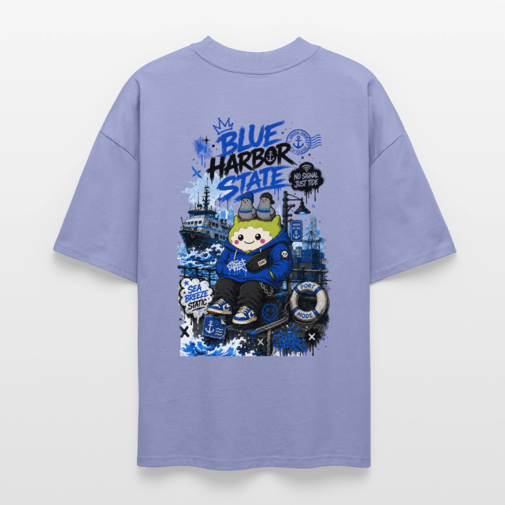 Stanley/Stella Oversized Unisex Bio T-Shirt Blaster 2.0 - Violett